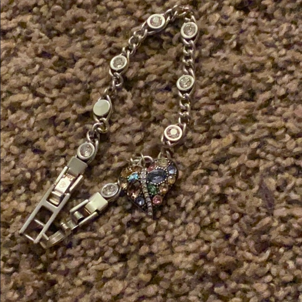 Brighton Trust Your Journey Heart Bracelet